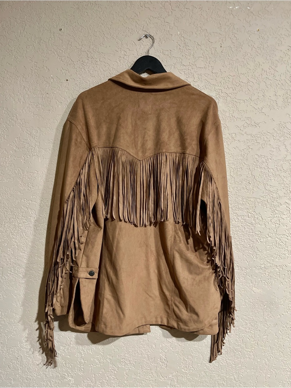 Free People | NWT! We The Free Fringe Out Vegan Suede Jacket - Picture 6 of 6